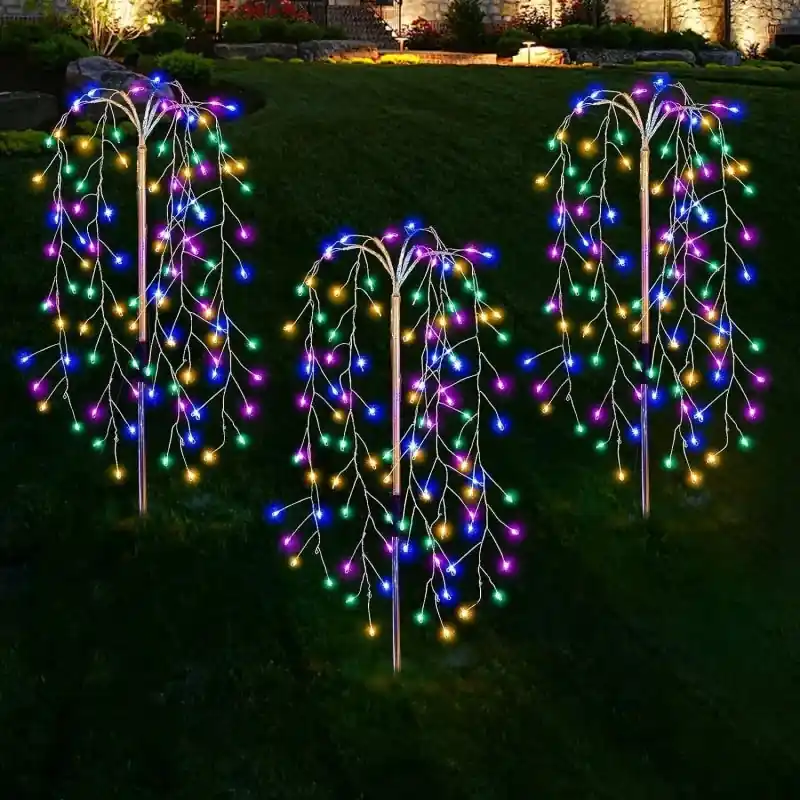 3 Packs Solar Tuinverlichting Buiten Decor Beperkt Aanbod