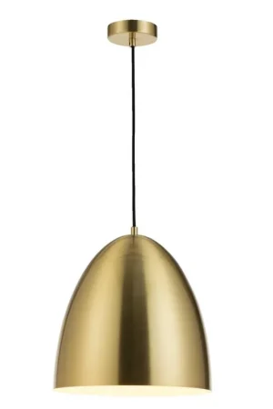 Alleen Vandaag Hanglamp Quinnty E27 - goudkleur - 120xØ30 cm