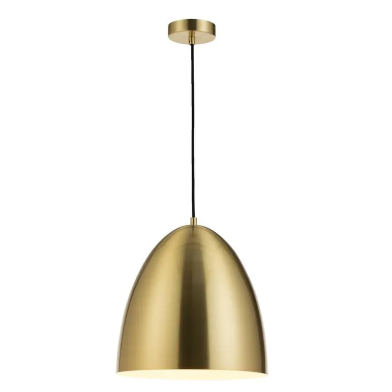 Alleen Vandaag Hanglamp Quinnty E27 - goudkleur - 120xØ30 cm