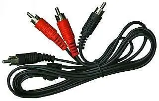 Bestel Nu Cinch-aansluiting 1,5m stereo plug/stekker