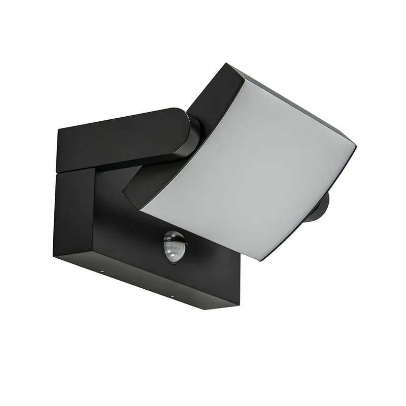 Buitenlamp Cooper zwart verst.+bew.sensor Fabrieksprijs