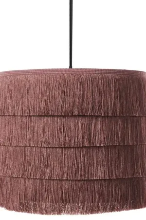 Direct Verzonden SUAPURE - Hanglamp - Roze - Polyester