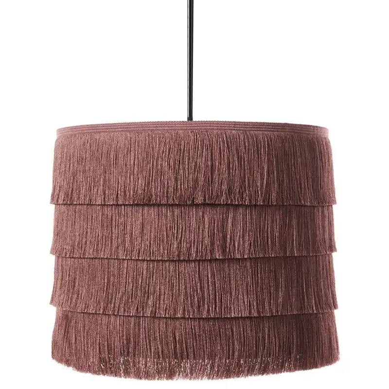 Direct Verzonden SUAPURE - Hanglamp - Roze - Polyester