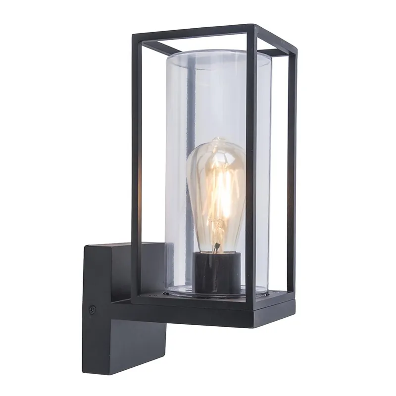 Buitenlamp Flair lantaarn op voet zwart IP44 Gecertificeerd