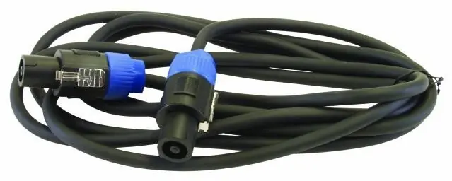 Tijdelijk Beschikbaar PA-aansluitkabel 25 m plug-plug luidsprekerkabel