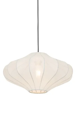 Snelle Levering Qazqa hanglamp plu wit e27