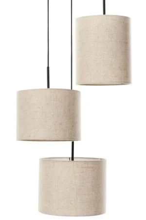 Weekendaanbieding PARGUAZA - Hanglamp - Lichtbeige - Linnen