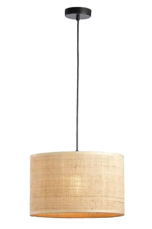 Speciale Aanbieding Hanglamp Romana - naturel - Ø35x120 cm