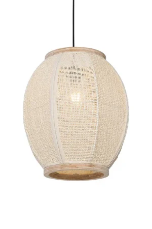 Voordeelprijs Qazqa hanglamp rob wit e27