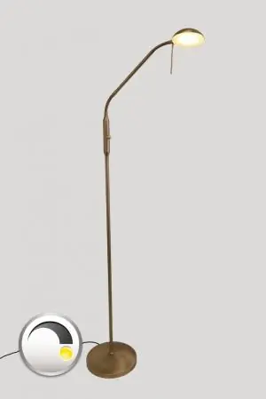 Gereduceerde Prijs LED leeslamp CAMPIONE met flexibele arm | Brons