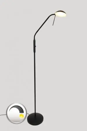 LED leeslamp CAMPIONE met flexibele arm | Zwart Beperkte Voorraad