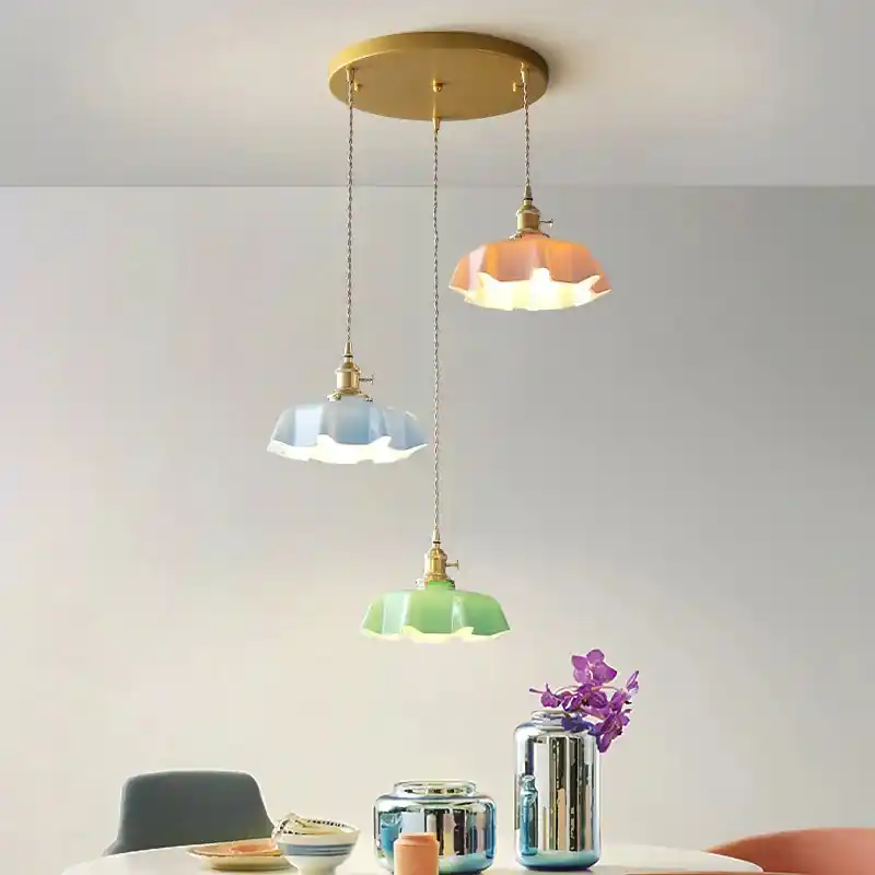 Dagaanbieding ArtisanGlow - Messing Hanglamp voor een Tijdloze Uitstraling