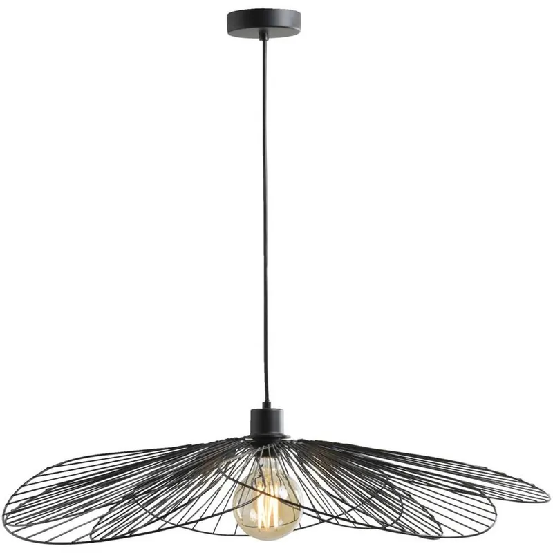 Hanglamp Marlie - zwart - 120xØ80 cm Op = Op