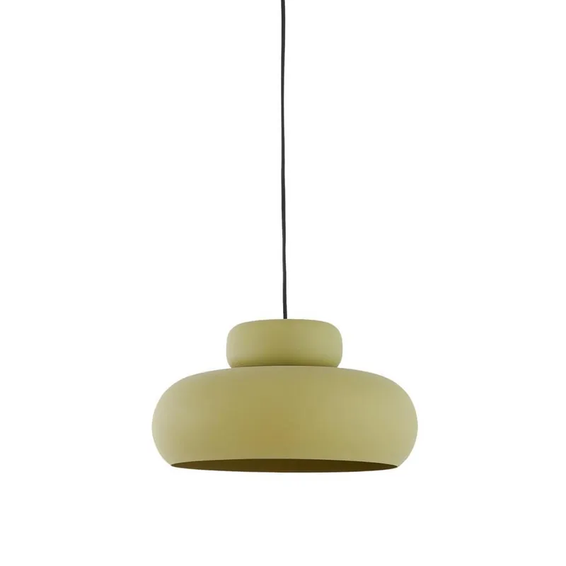 Goedkoop Hanglamp Neiva - Olijfgroen - Ø39cm