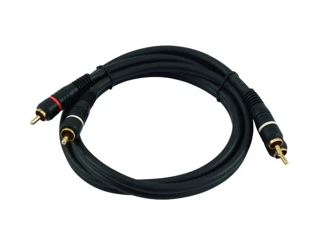 HighEnd geluidskabel audiokabel 2x2 RCA 0,9m CC-9 30209356 Snelle Levering