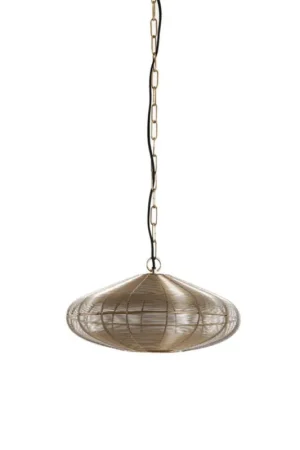 Light & Living - Bahoto hanglamp Ø40x18 cm - licht goud Koop Online