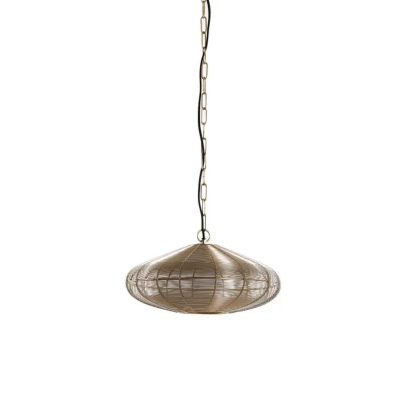 Light & Living - Bahoto hanglamp Ø40x18 cm - licht goud Koop Online