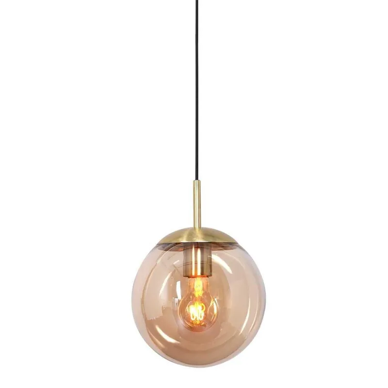 Steinhauer Hanglamp bollique - zwart - 25x175 cm Gratis Retour