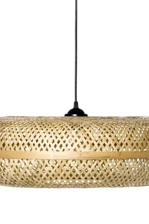 LAJAS - Hanglamp - Naturel - Bamboe Lage Kosten