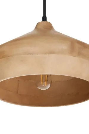 Gratis Retour RAWI - Hanglamp - Lichtbruin - Mangohout