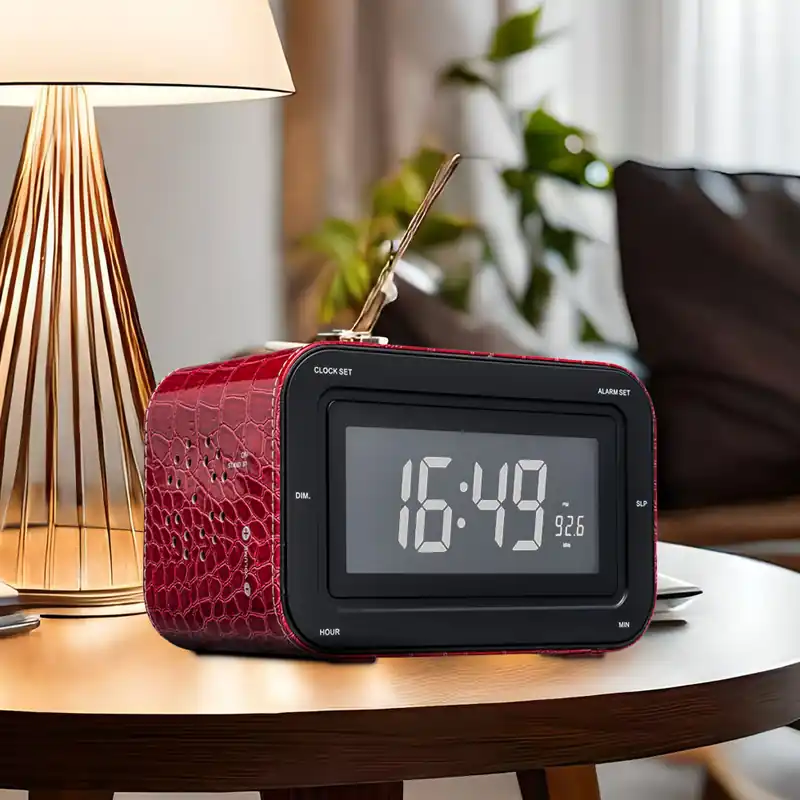 Goedkoop Radio Wekker LCD scherm Sluimerfunctie Luidspreker Radio BigBen RR 30 LTR
