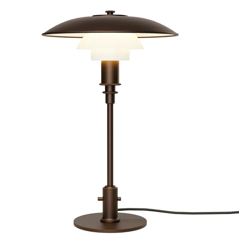 Betaalbaar PH 3/2 Tafellamp Aged Brass Edition 2025