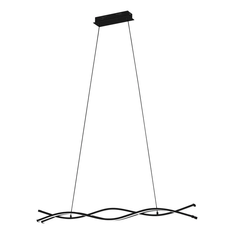 EGLO Lasana 3 Hanglamp - LED - 98,5 cm - Zwart/Wit Betrouwbaar