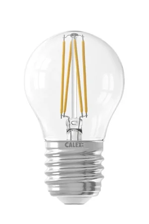 Calex Smart Home E27 LED filament helder kogellamp P45 Voordeelprijs