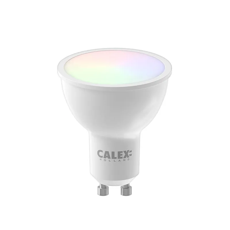 Dagaanbieding Calex Smart Home GU10 LED lichtbron 4.9W RGBW
