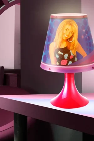 Tafellamp voor de kinderkamer HANNAH MONTANA Beperkt Aanbod