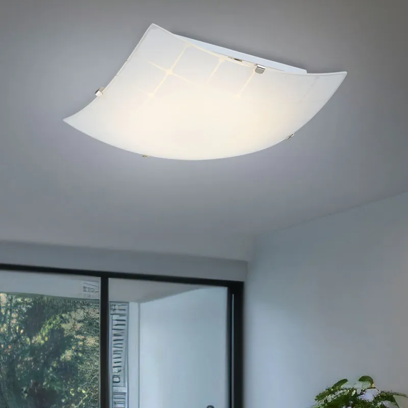 Favoriet Elegante verchroomde LED plafondlamp