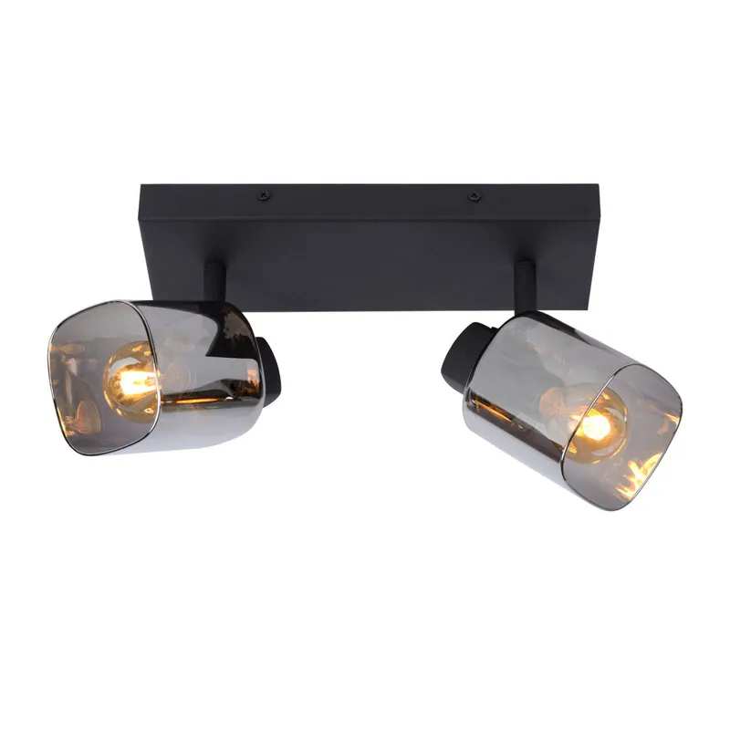 Exclusieve Aanbieding Lucide ALION - Plafondspot - 2xE14 - Zwart