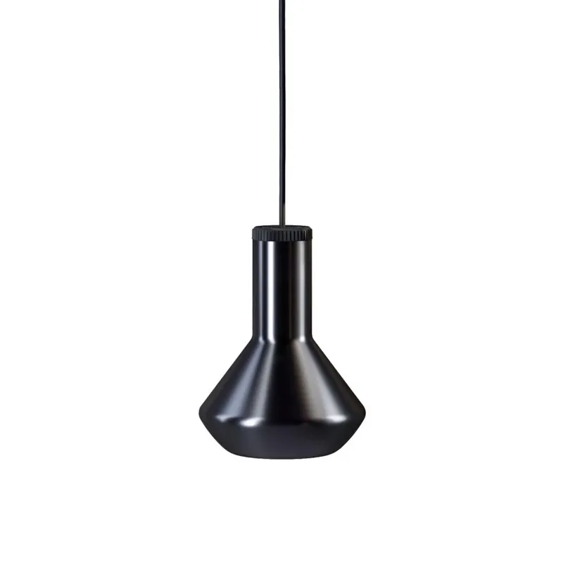 Diesel Living with Lodes hanglamp Flask A metallic black Op = Op