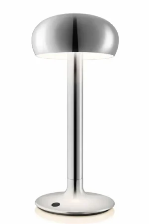 Flitsaanbieding Eva Solo - Emendo Led Battery Tafellamp chroom