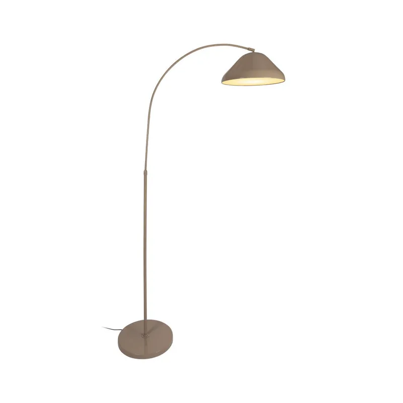 Actieprijs Lucide ANDRES - Vloerlamp - 1xE27 - Taupe | Vibes