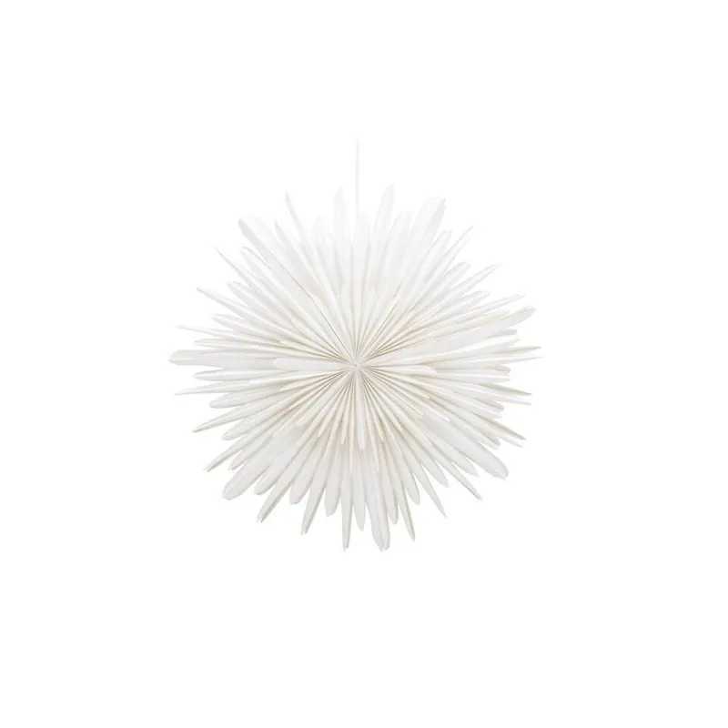 Seizoensaanbieding Svea - Kyoto ster hanglamp - ø 80 cm - wit
