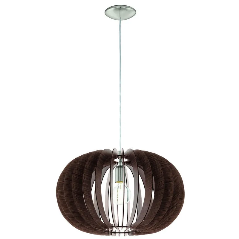 EGLO Stellato Hanglamp - E27 - 50 cm - Nikkelmat Beste Prijs
