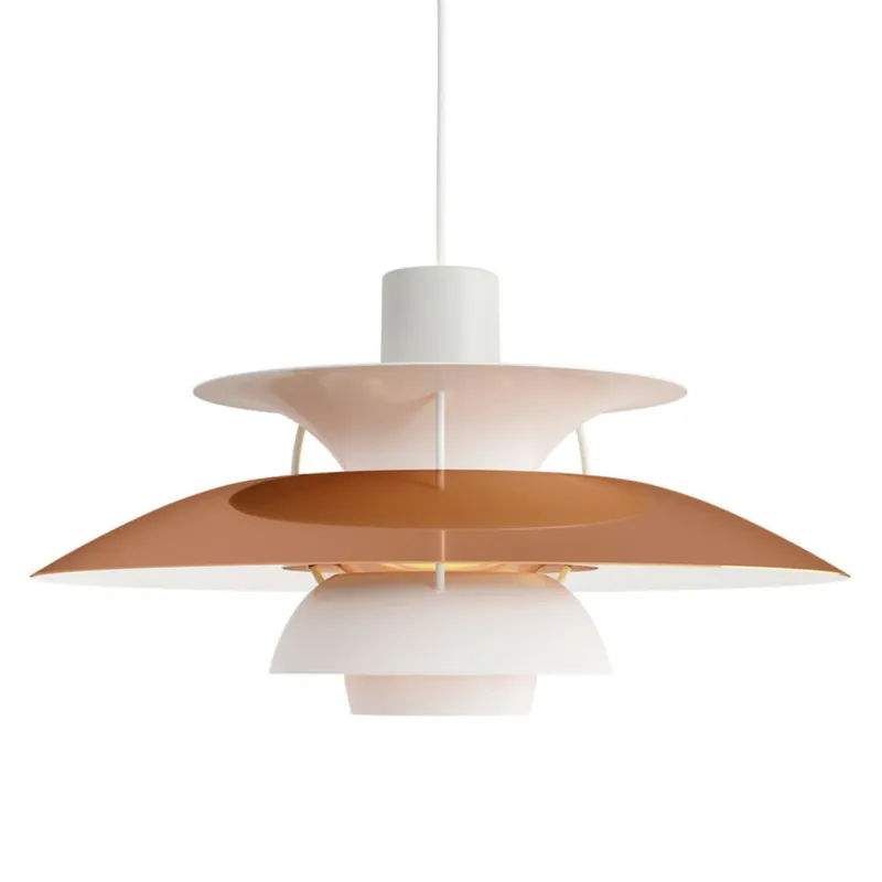 Louis Poulsen PH5 Collection, PH 5 metal hanglamp koper Ø50 Bestel Nu