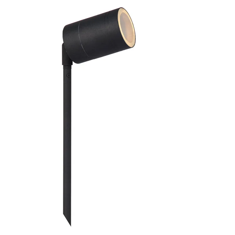 Nu Kopen Lucide ARNE-LED - Tuinspot - Ø 6,3 cm - LED - GU10 - 1x5W 2700K - IP44 - Zwart