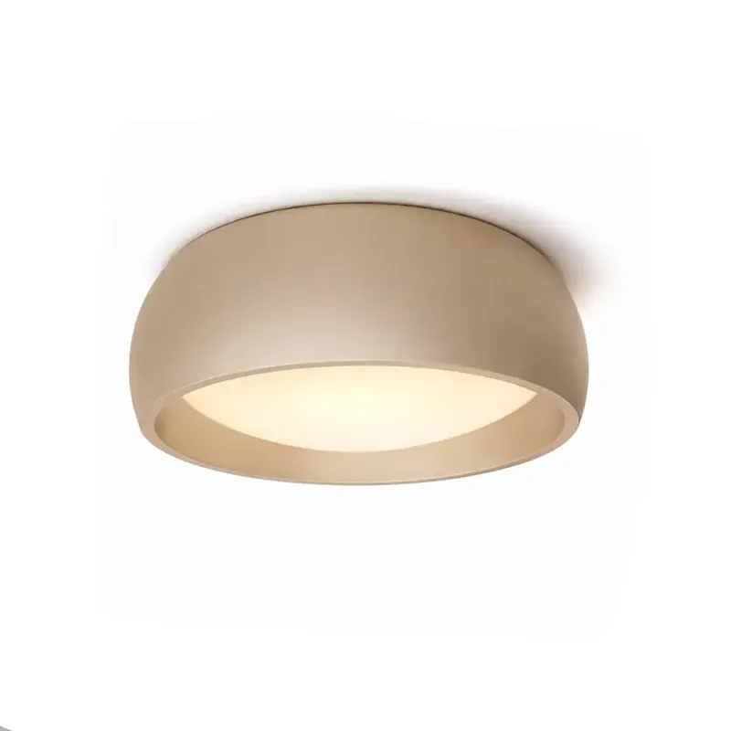 Artdelight Plafondlamp Montana Ø 15 cm champagne Koopje