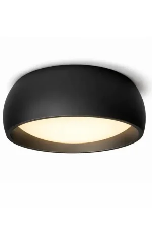 Artdelight Plafondlamp Montana Ø 15 cm zwart Tijdelijk Beschikbaar