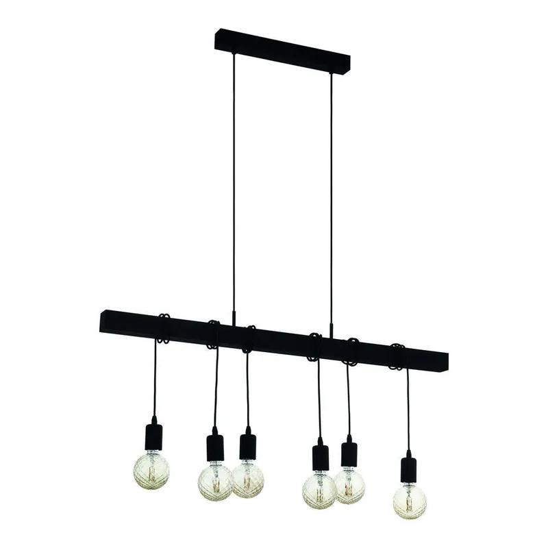 EGLOTownshendHanglamp-E27-100cm-Zwart Dagaanbieding