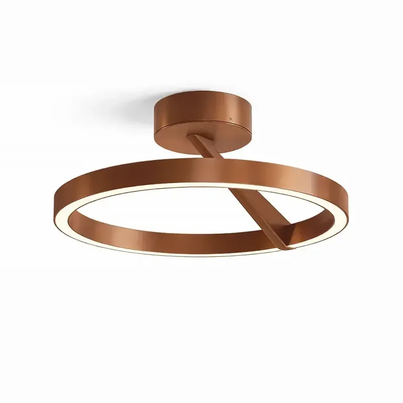 Tijdelijk Beschikbaar Artdelight Plafondlamp Oregon up down Ø 33 cm koper brons
