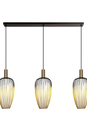Must-Have Lucide AURELIE - Hanglamp - 3xGU10 (MR11) - Goud | Vibes