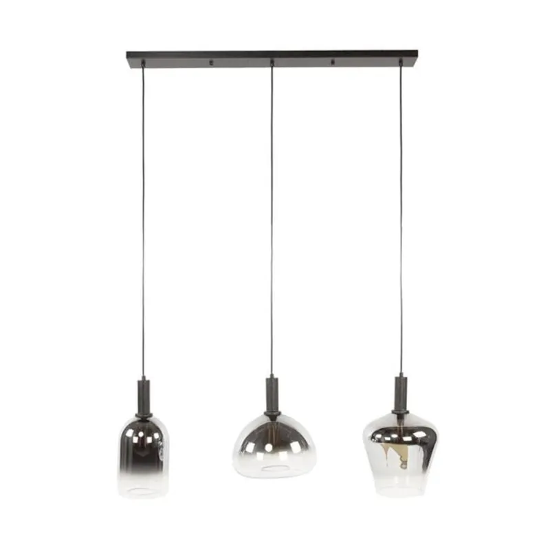 Hoyz Collection - Hanglamp Zenith Mix 3-lichts - Artic Zwart Betaalbaar