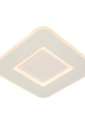Gratis Retour Lucide AXELLE - Plafonnière - LED 3 StepDim - 1x24W 2700K - Wit