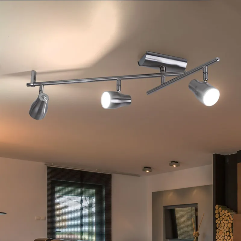 Plafondlamp met verplaatsbare spots Koopje