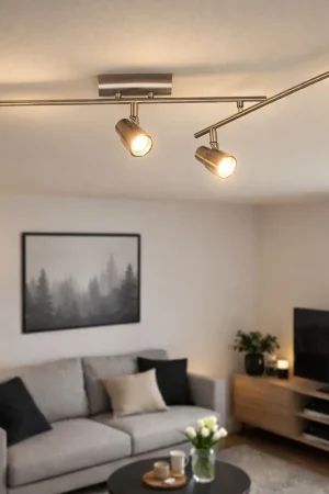 Voordeelprijs Elegante plafondlamp met verplaatsbare spots