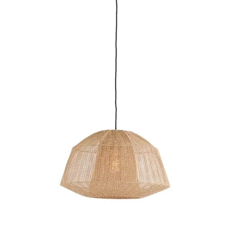 Gratis Retour Light & Living - Macul hanglamp Ø50x31 cm - jute naturel 1