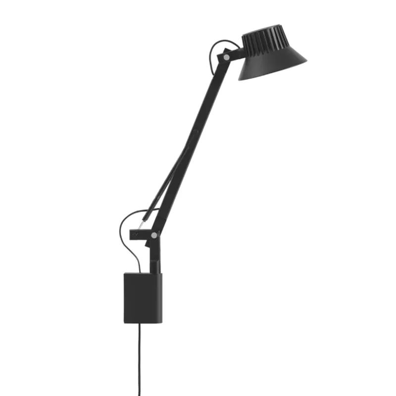 Muuto Dedicate wandlamp S1 short arm brown green Direct Beschikbaar